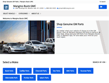 Tablet Screenshot of gm-wholesale-parts.com